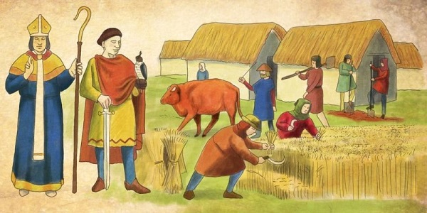 imagen ilustrativa del feudalismo