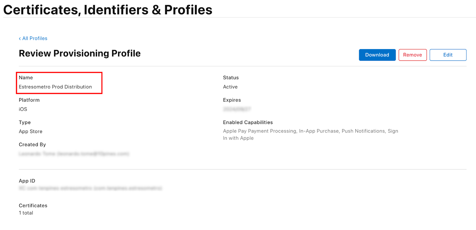 iOS - Signing Certificates y Provisioning Profiles